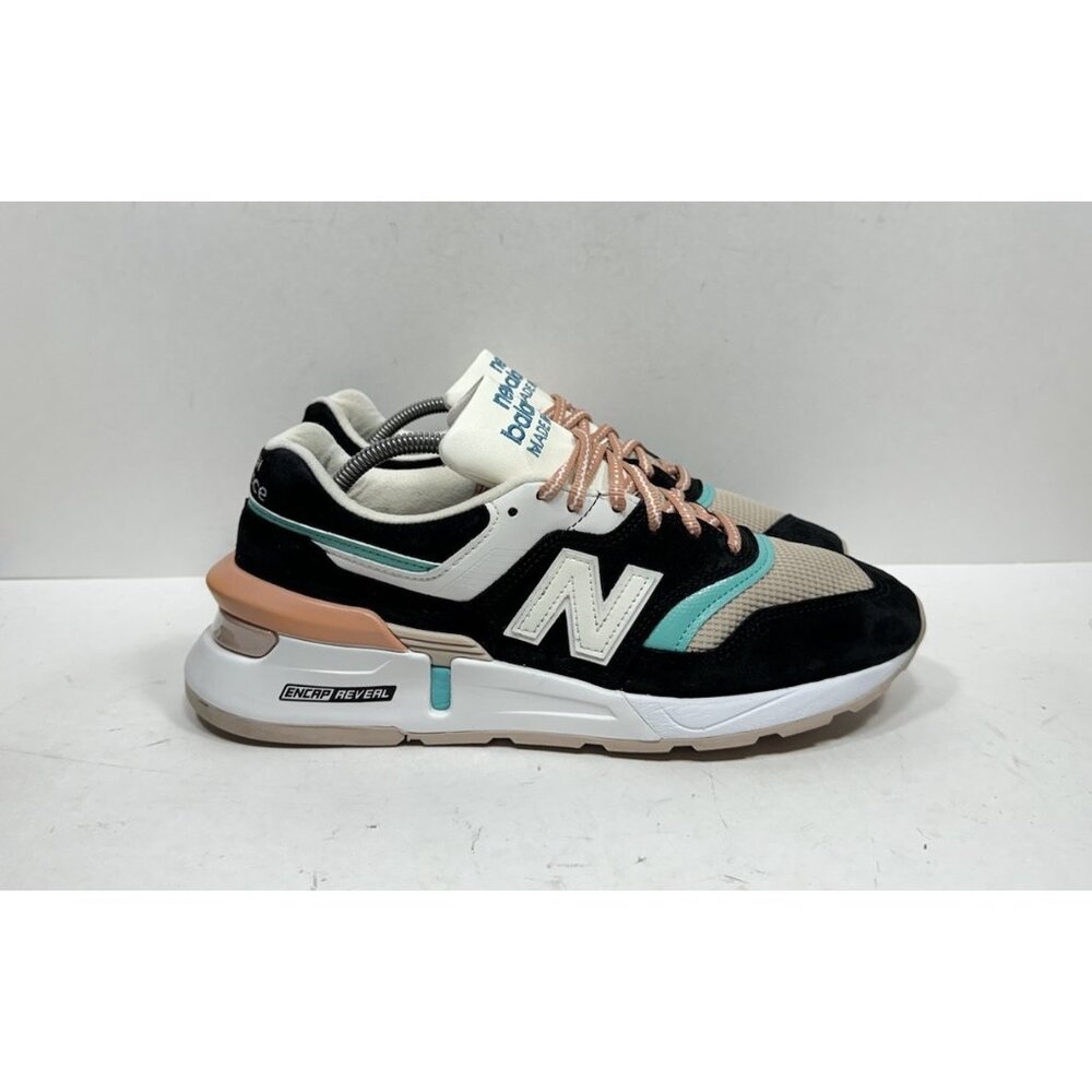New Balance Athletic Shoes - Black, Cream, Tan, Teal